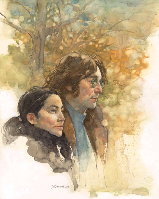 John and Yoko Print